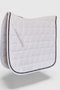 DR Saddle Pad 24/7 white, cord navy-silver
