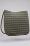 Gigolo saddle pad olive with brown/light green cord