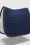 Gigolo Saddle Pad navy with mud/navy/bordeaux colored cord
