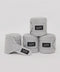 Fleece Bandagen 4 er Set light grey