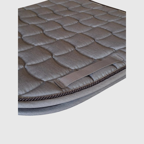 DR Saddle pad 24/7 grey mottled, cord anthracite-silver