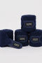 Fleece Bandagen 4 er Set navy