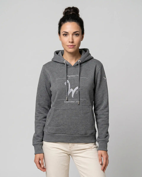 Hoodie Elly anthrazit- melange