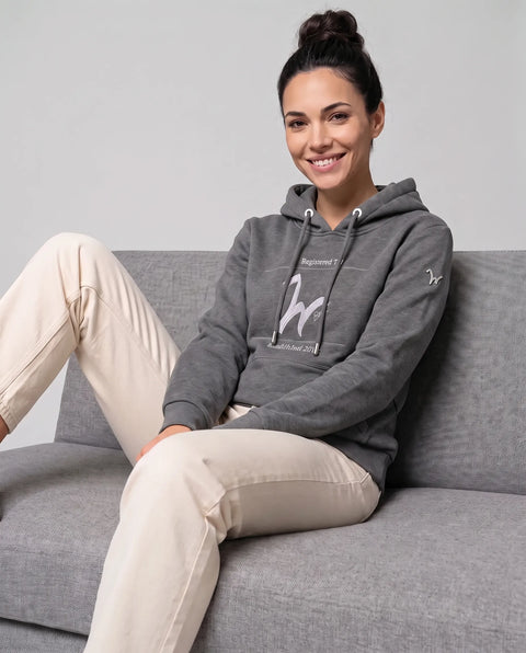 Hoodie Elly anthrazit- melange