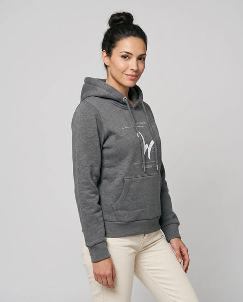 Hoodie Elly anthrazit- melange
