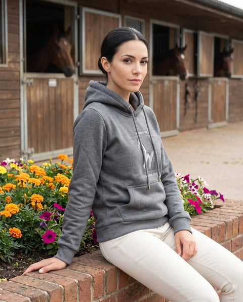 Hoodie Elly anthrazit- melange