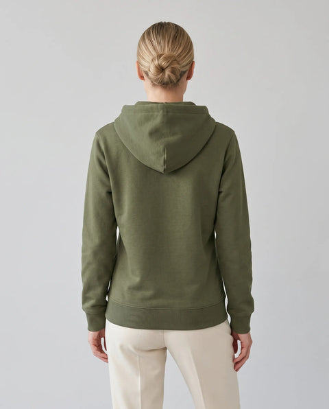 Hoodie Elly olive