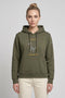 Hoodie Elly olive