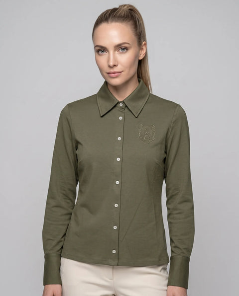 Bluse Laura olive