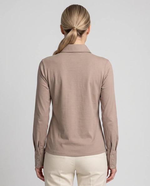 Bluse Laura latte macchiato