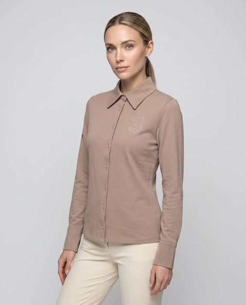 Bluse Laura latte macchiato