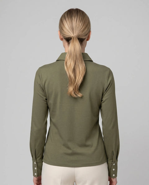 Chemisier Laura olive