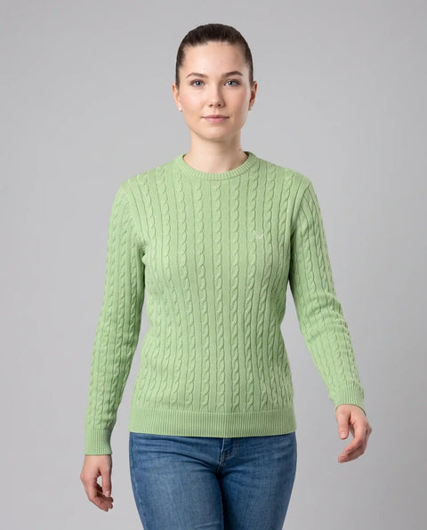 Zopf Pullover New Generation lime