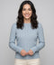 Zopf Pullover New Generation hellblau