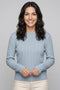 Zopf Pullover New Generation hellblau