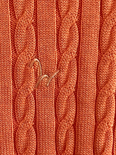 Zopf Pullover New Generation orange