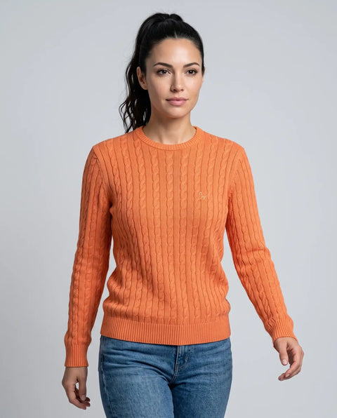 Zopf Pullover New Generation orange