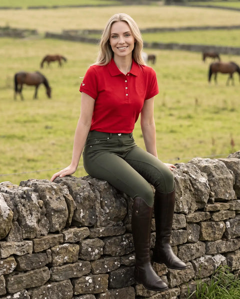 Polo Rheinberg rot