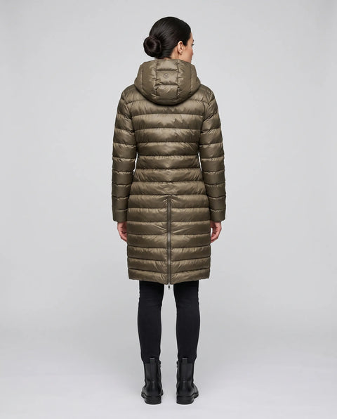 Mantel Valentina khaki