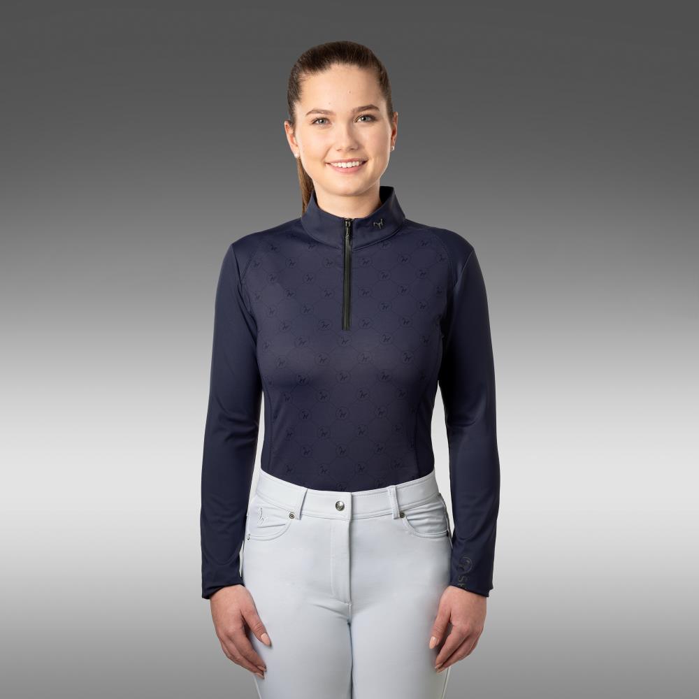 Damen Trainingsshirt Ella navy