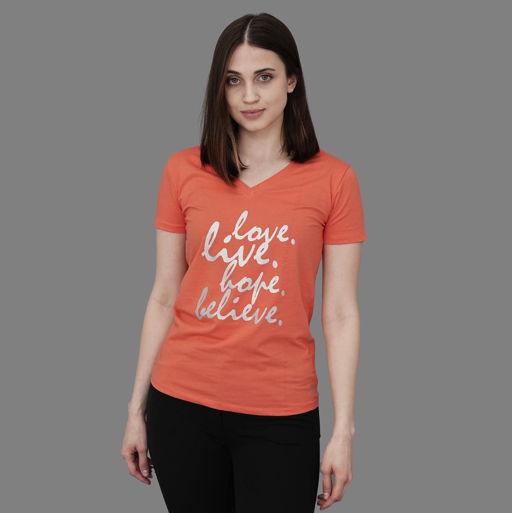 T- Shirt Johanna orange S