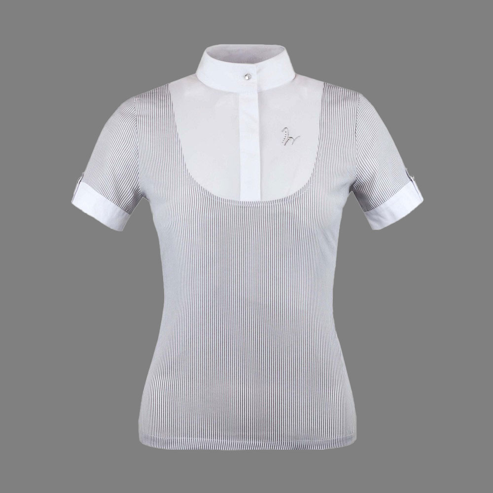 Isabell Werth Turniershirt Isabell grau-L