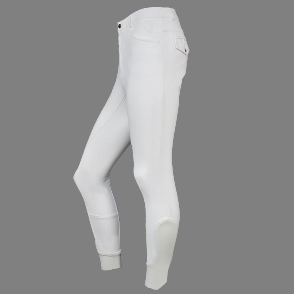 Tim`s Herren Reithose Basic Full Grip weiss-46