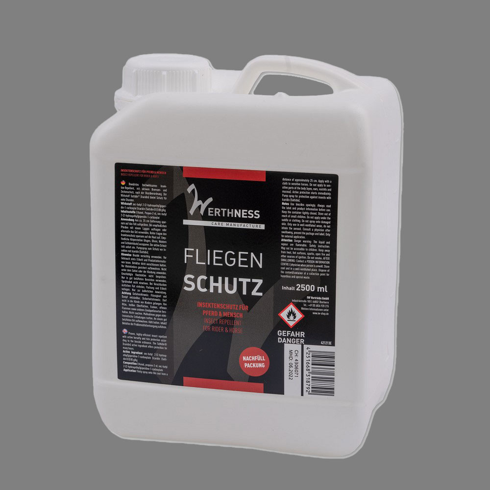 Werthness Fliegenschutz mit 8% Saltidin 2500 ml Kanister