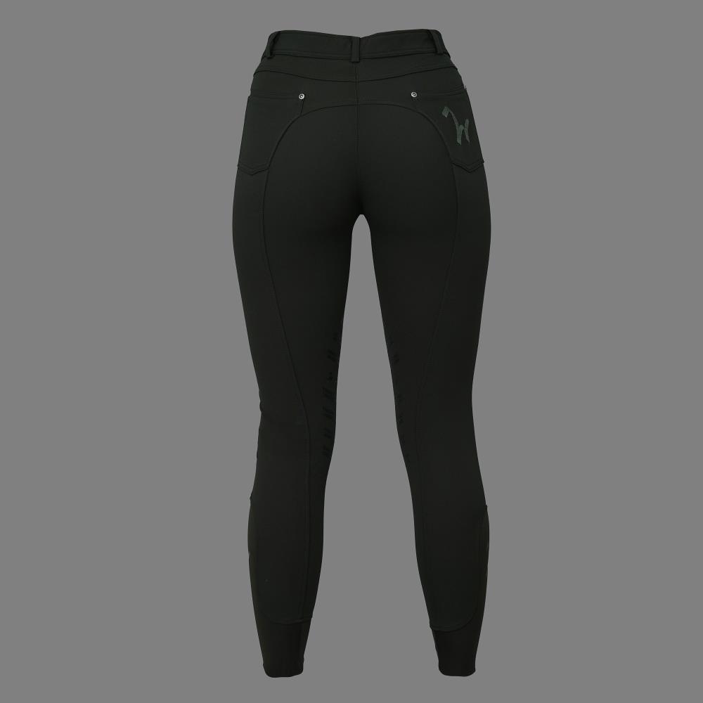 Damen Reithose Isabell Full Grip forest-34