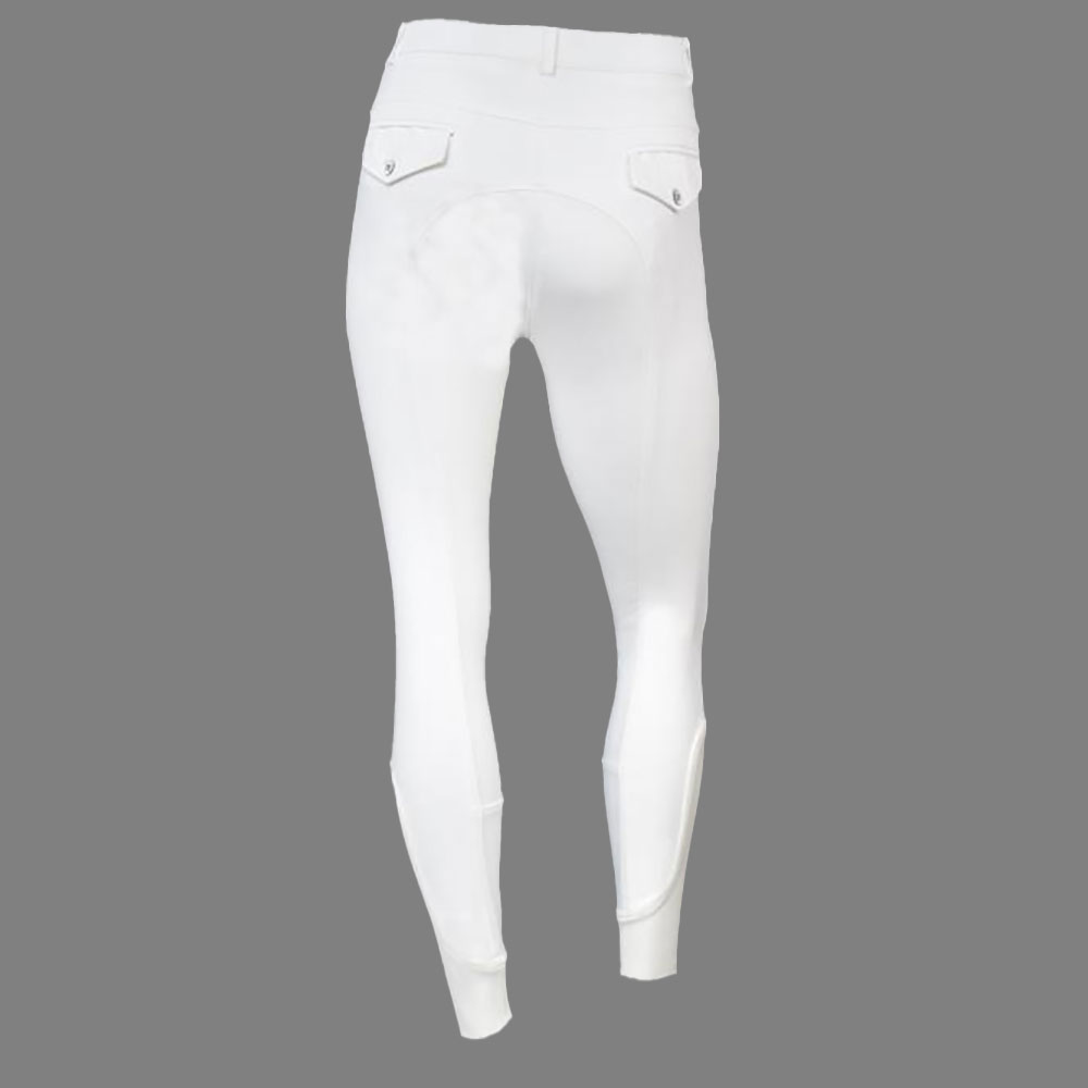 Tim`s Herren Reithose Basic Full Grip weiss-52