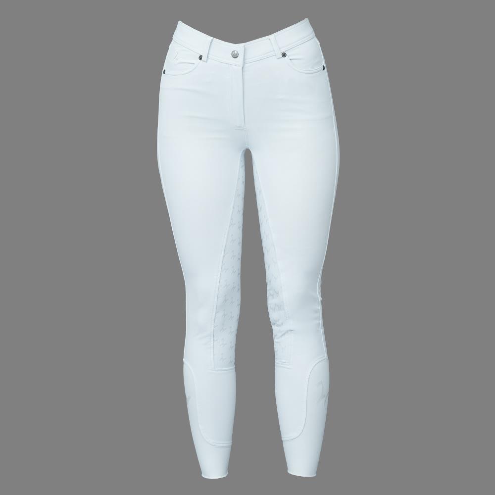 Damen Reithose Isabell Full Grip weiss-36