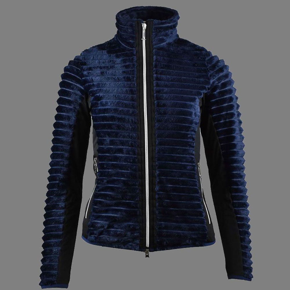 Damen Fleecejacke Frieda navy