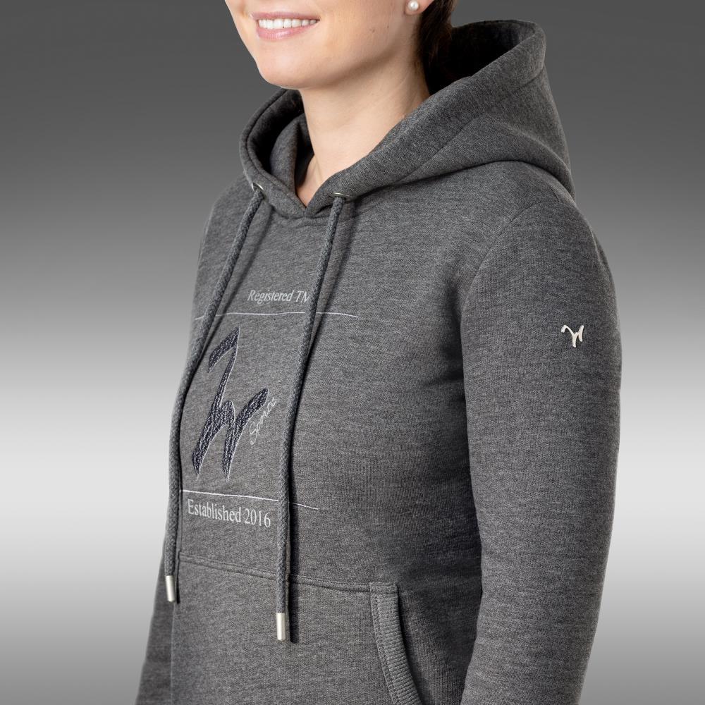 Damen Hoody Elly anthrazit- melange