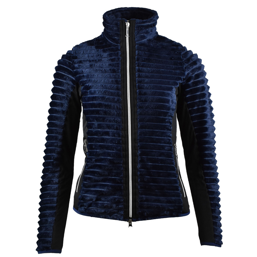 Damen Fleecejacke Frieda navy-XS