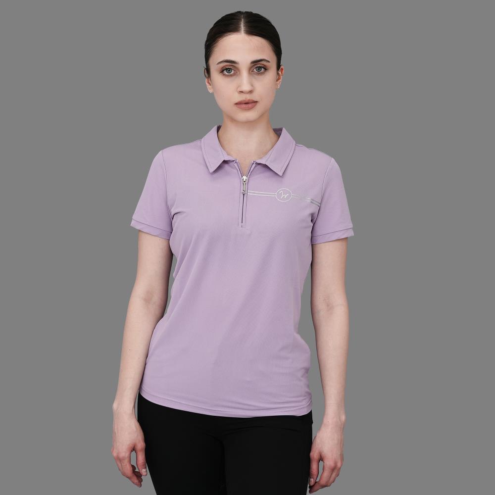 Damen Polo Shirt Britta flieder XS