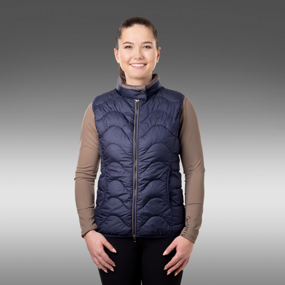 Damen Weste Ella navy