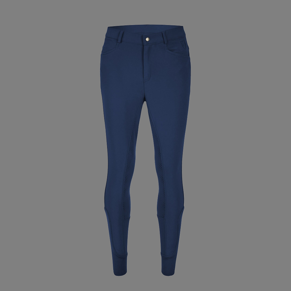 Tim`s Herren Reithose Basic Full Grip navy-46