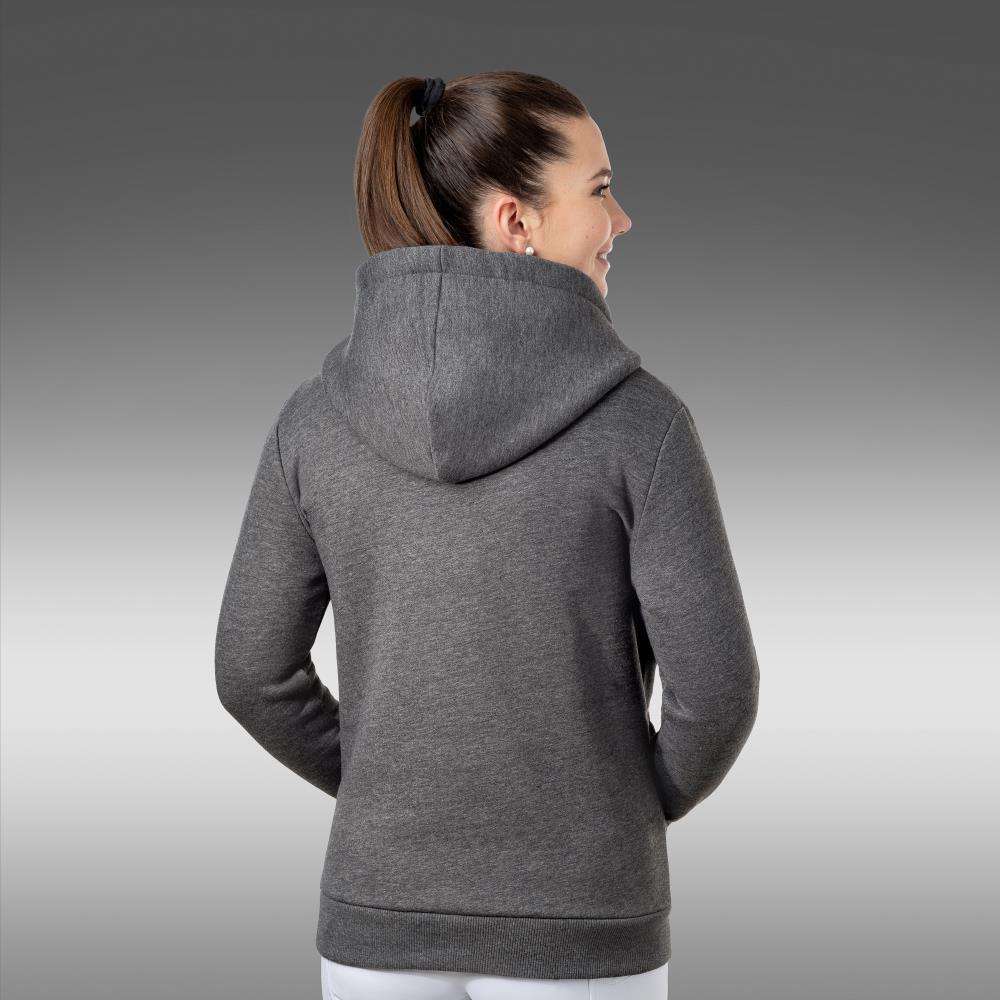 Damen Hoody Elly anthrazit- melange XS